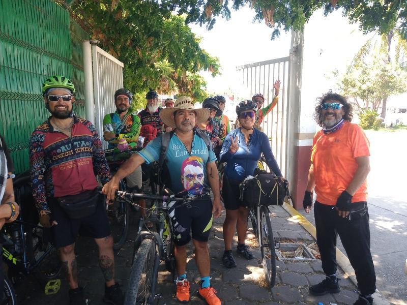 $!Ruta Chichimeca cumple 23 años y hace escala en Mazatlán rumbo a la frontera sur de México