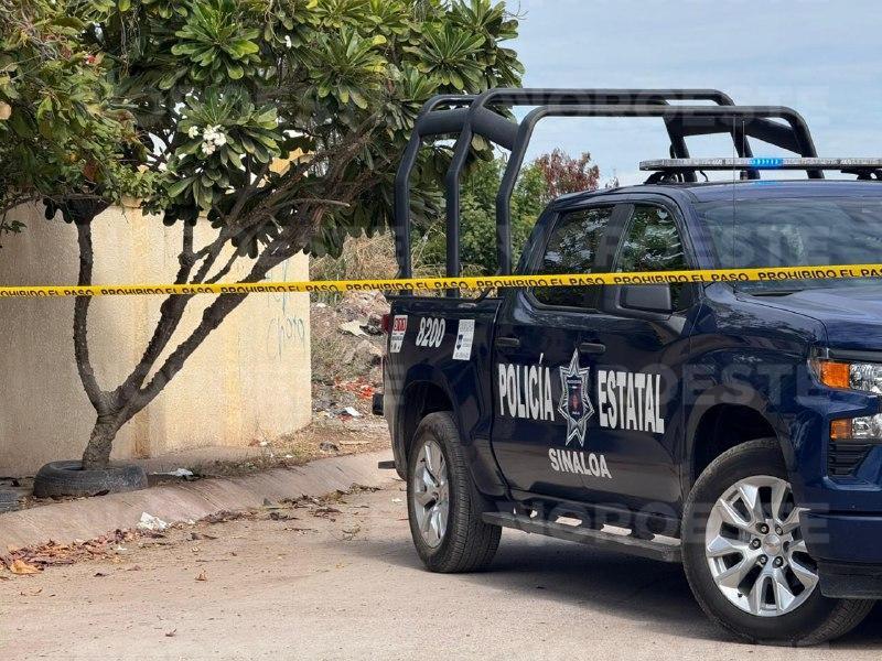 $!Hallan hombre asesinado balazos Urbi Villas del Prado, al norte de Culiacán