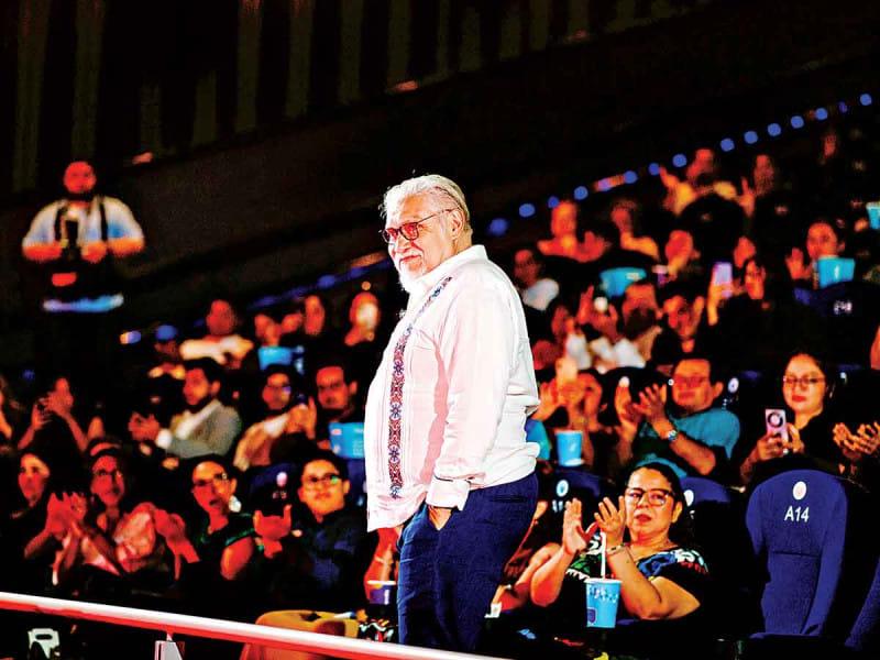 $!Recibe homenaje Joaquín Cosío en la sexta edición de ‘Árbol Rojo Festival del Sur’