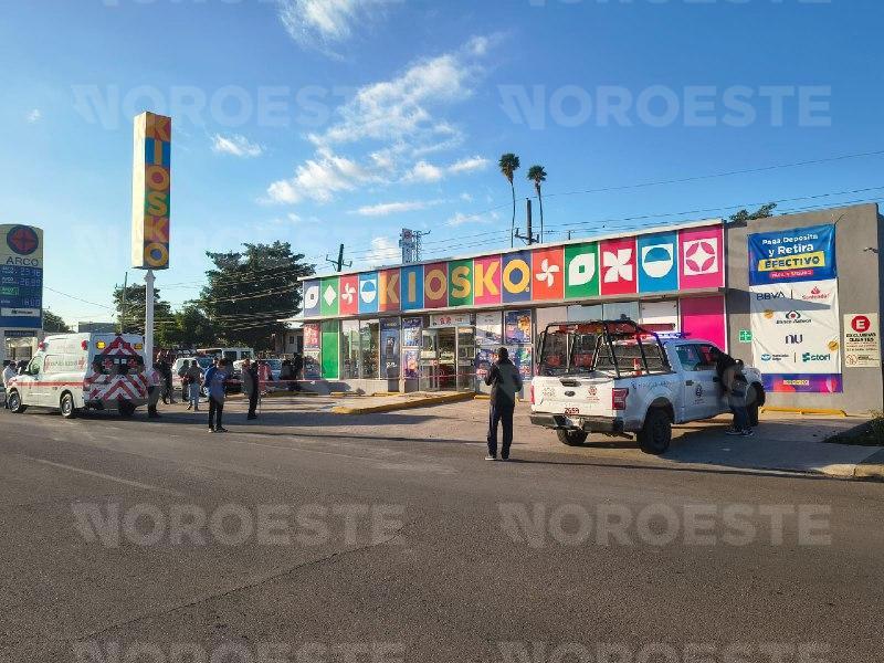 $!Mueren madre e hijo en tienda de Los Mochis por inhalar monóxido de carbono