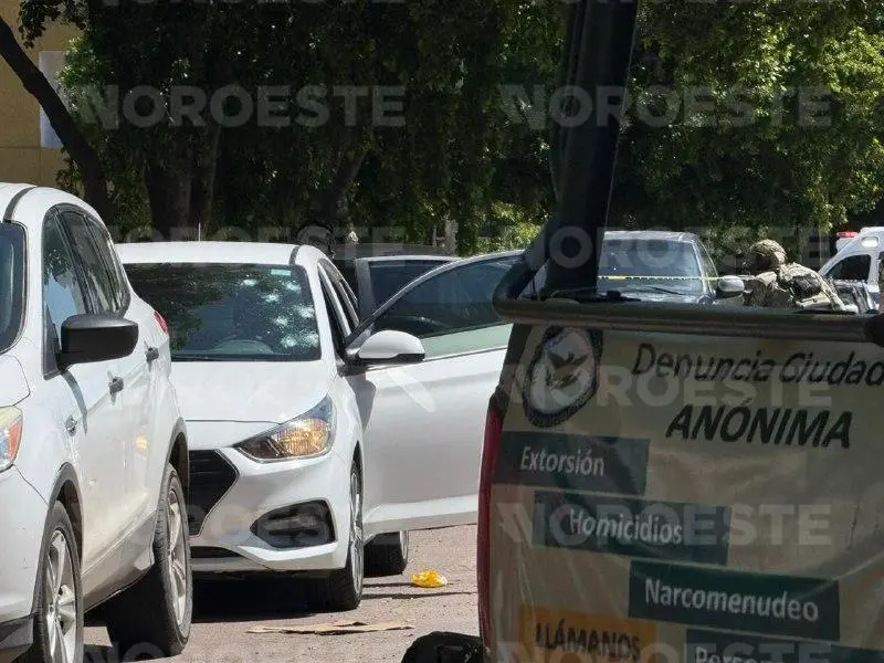 $!Atacan a balazos a una pareja en la colonia Centro Sinaloa de Culiacán
