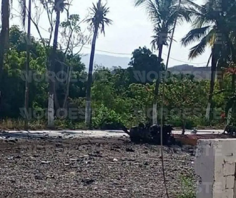 $!Atentado con coche bomba sacude a Escuinapa y deja sin electricidad a media ciudad