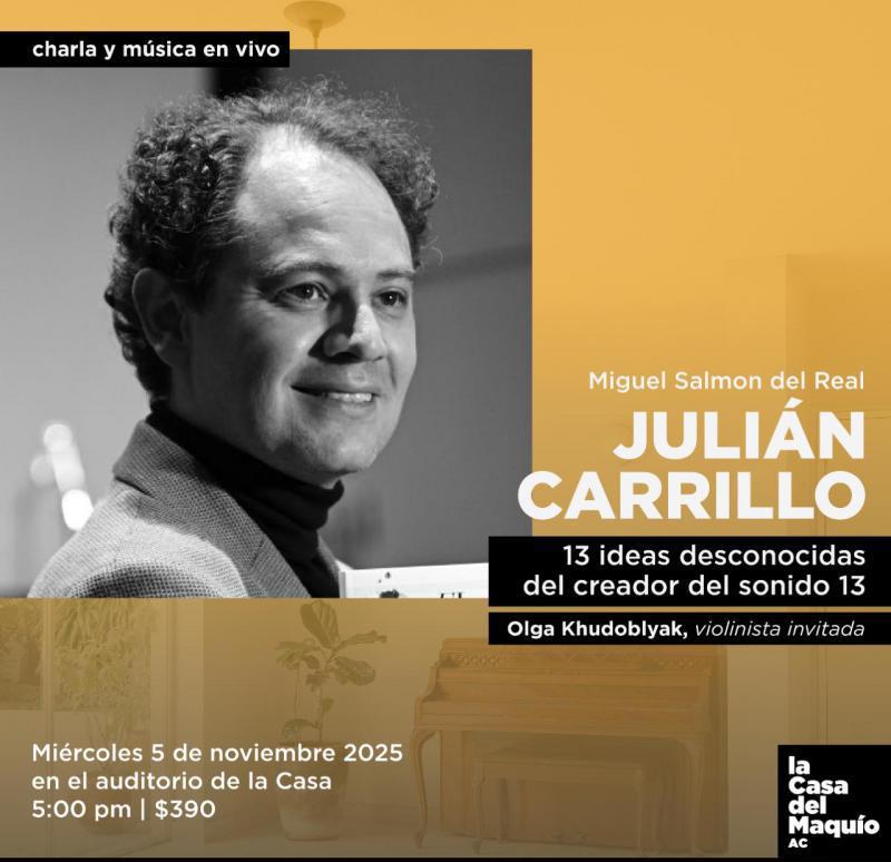 $!La charla será en La Casa del Maquío.