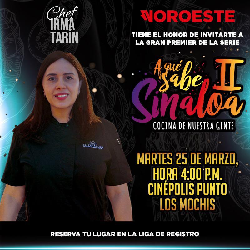 $!Llega ‘A qué sabe Sinaloa’ a Los Mochis con la chef Irma Tarín