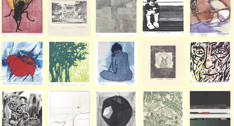 $!Las piezas seleccionadas que formarán parte de la exposición Miniprint se exhibirán en la Galería de Arte Álvaro Blancarte del Isic.