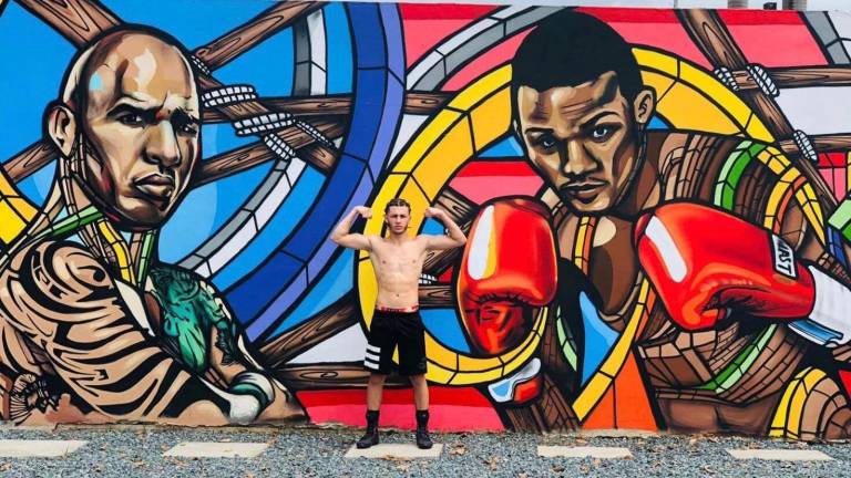 Boricua Abner Figueroa promete entrega en su debut en el boxeo profesional en Culiacán