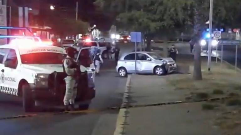 La persecución fue por el bulevar Enrique Cabrera durante la madrugada del sábado.