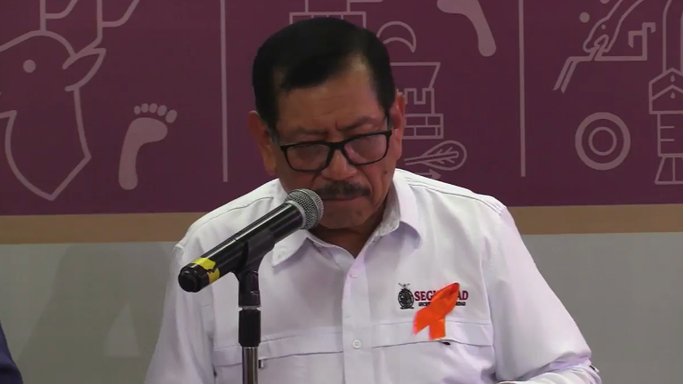 Gerardo Mérida Sánchez, Secretario de Seguridad Pública en Sinaloa.