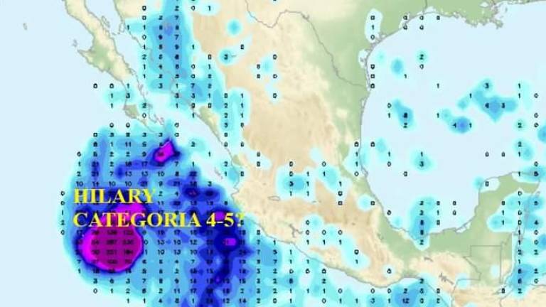 Alertan sobre posible formación de huracán en el Pacífico esta semana