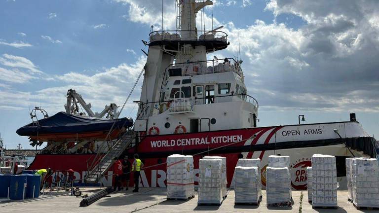 El buque Open Arms partirá del puerto de Larnaca, Chipre, para entregar 200 toneladas de ayuda a Gaza