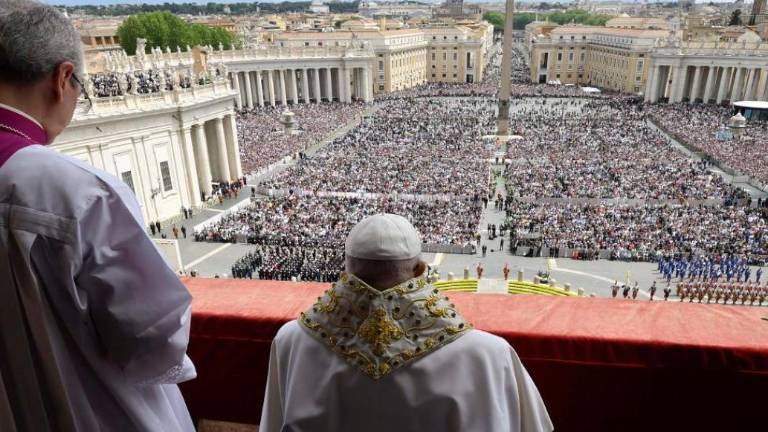 El Papa Francisco en su última aparición pública el pasado domingo.