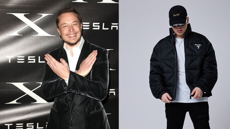 Elon Musk y Bizarrap.