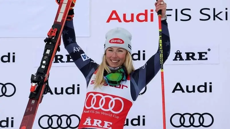 $!La “Reina de la nieve” Mikaela Shiffrin: la victoria número 87 que batió un récord “eterno”