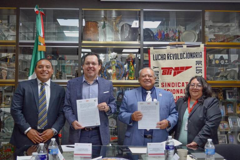 Suma Fonacot esfuerzos con el Sindicato de INFONAVIT para beneficiar a más personas trabajadoras