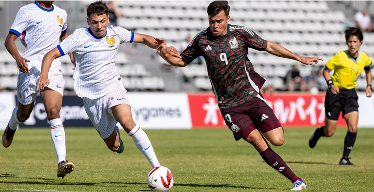 México saca triunfo en penaltis ante Francia en Torneo Maurice Revello