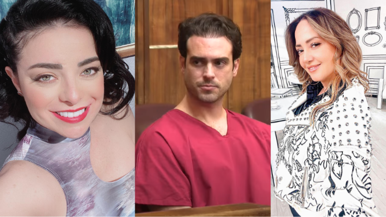 Violeta Isfel y Andrea Legarreta comparten sus sentimientos en torno a la sentencia del actor.