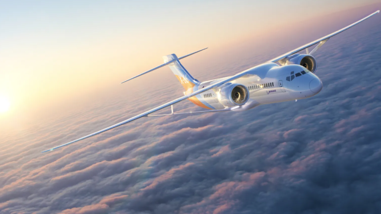 Con el avión se busca ayudar a Estados Unidos a lograr emisiones netas de aviación cero para 2050.