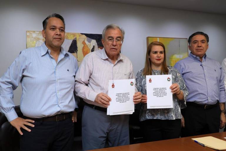 Rocha Moya autoriza incremento salarial a agremiados del Stase