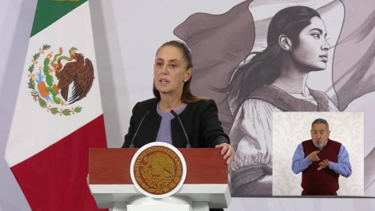 La Presidenta de México Claudia Sheinbaum Pardo aborda en su conferencia el tema de la violencia en Sinaloa.