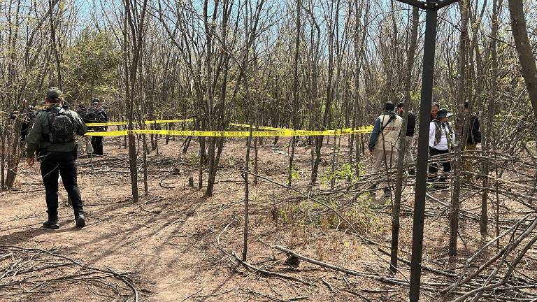 El grupo emitió el reporte positivo sobre la búsqueda de restos humanos a las 11:20 horas a través de sus redes sociales.