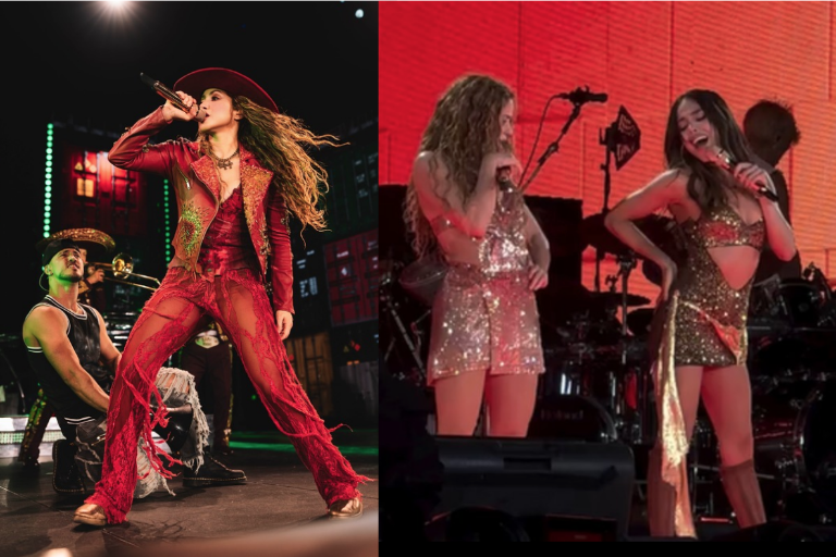 Vibra Ciudad de México con la actuación de Shakira y Danna