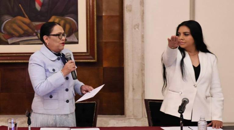 En días pasados, Rosa Isela Rodríguez, Secretaria de Gobernación, tomó protesta a Martha Lidia Pérez Gumecindo como nueva titular de la Comisión Nacional de Búsqueda.