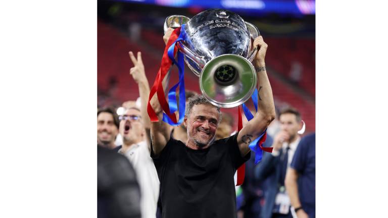Luis Enrique gana su tercera Orejona.
