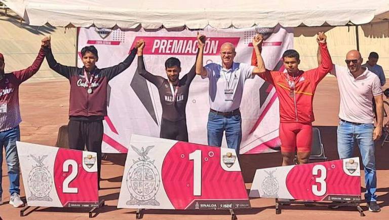 Ciclistas mazatlecos la ‘rompen’, en la etapa estatal de los Juegos Nacionales Conade