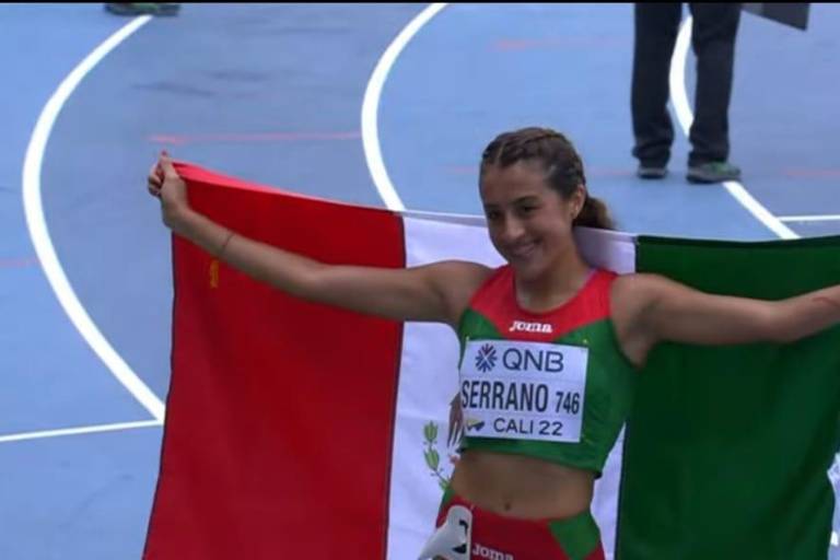 Marchista Ximena Serrano conquista oro en Mundial de Atletismo Sub 20 en Colombia