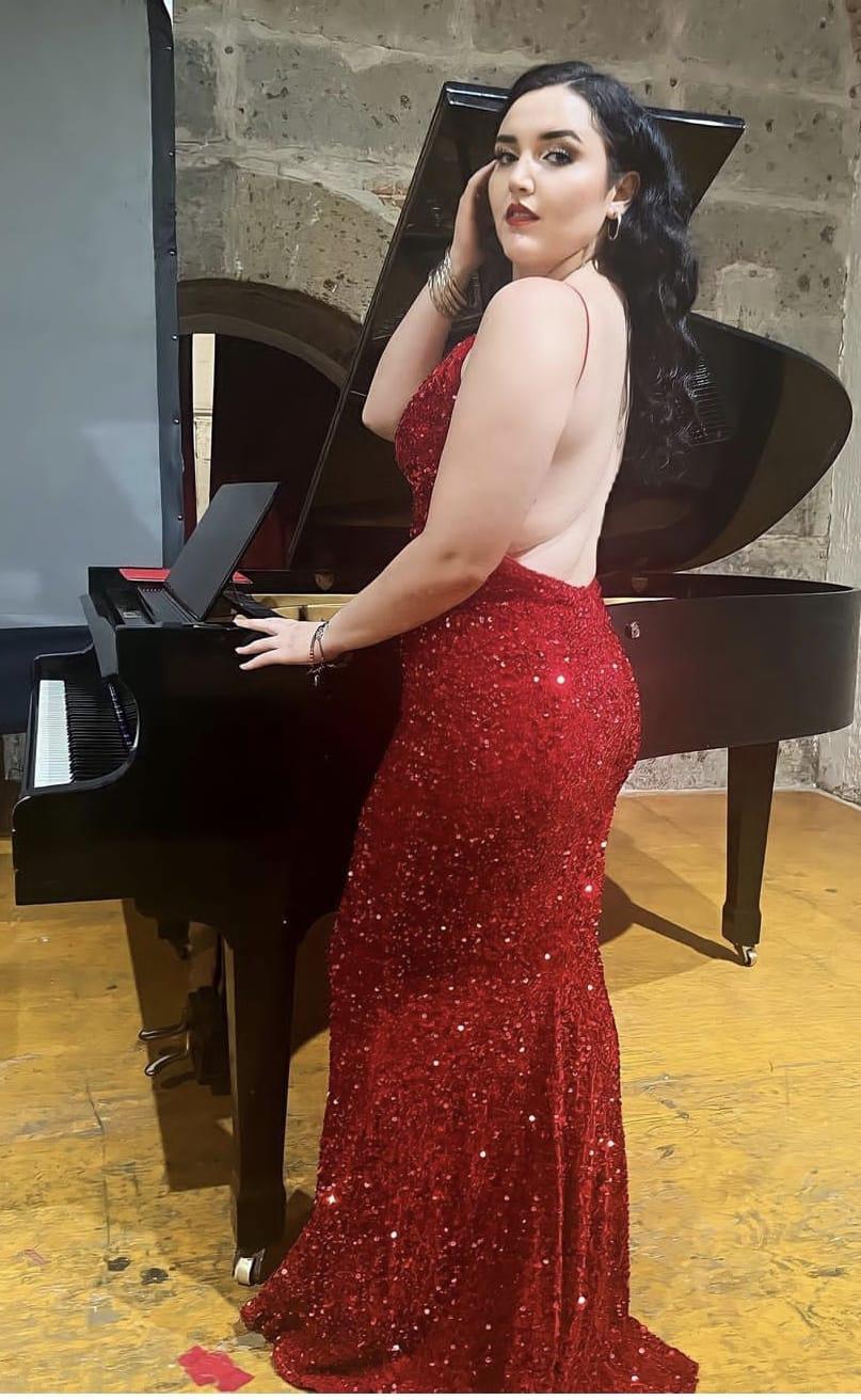 $!La mezzosoprano Rosa Ferreiro, semifinalista del Concurso Nacional de Canto “Carlo Morelli 2023”, se prepara para su concierto.