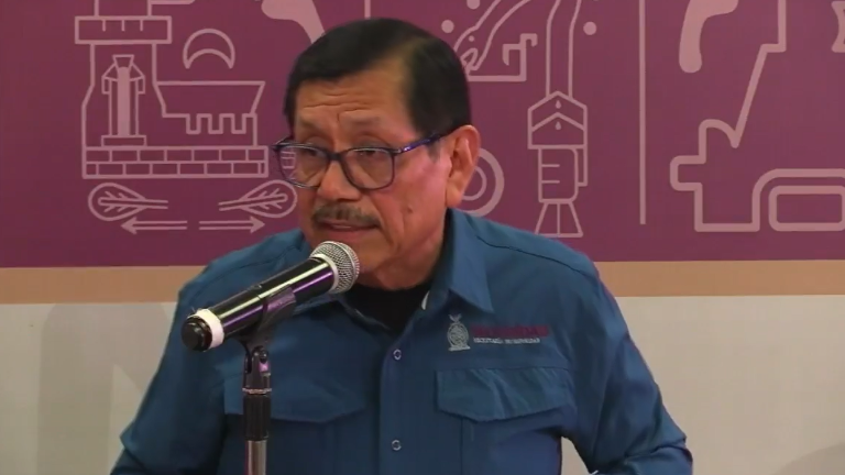 Secretario de Seguridad Pública de Sinaloa, Gerardo Mérida Sánchez.