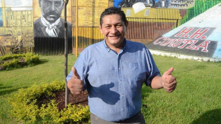Jesús Corona Damián, candidato a la alcaldía de Cuautla, Morelos, por la coalición “Dignidad y Seguridad por Morelos, Vamos Todos”.