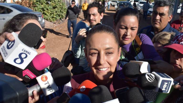 Para las candidaturas en Sinaloa, yo no doy ‘bendiciones’, es la democracia, dice Claudia Sheinbaum
