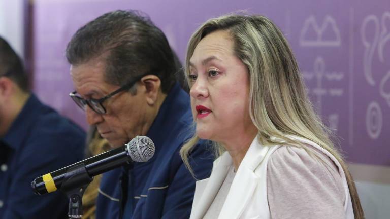 Verona Hernández, vocera de la Secretaría de Seguridad Pública en Sinaloa.