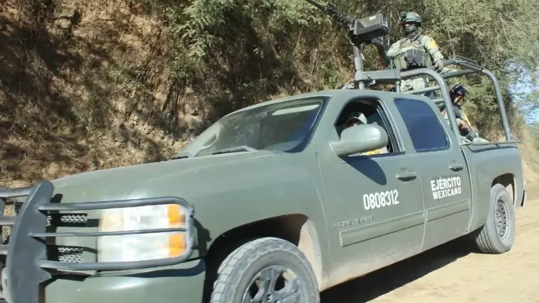 Se dio a conocer que intervinieron elementos del Ejército Mexicano.
