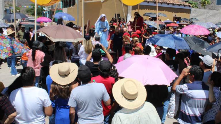 Síndico de Matatán reporta incremento en la afluencia de visitantes por Viacrucis
