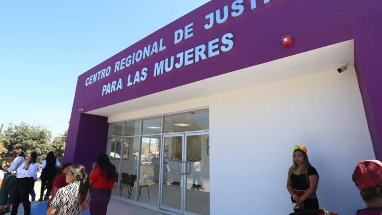 Centro de Justicia para las Mujeres en Mazatlán.