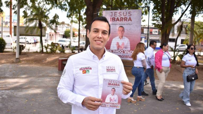 Jesús Alfonso Ibarra Ramos dijo que va a caminar más que cualquiera de los otros candidatos durante su campaña.