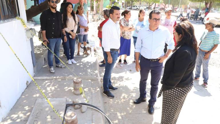 Supervisa Alcalde de Mazatlán obras que están por concluir en el Infonavit Alarcón