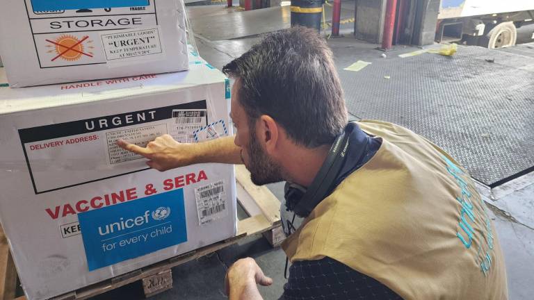 Las agencias de la ONU y sus socios planean llevar a cabo dos rondas de vacunación a partir de finales de este mes.