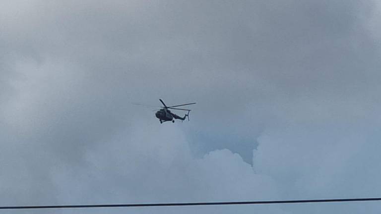 Se desploma helicóptero de la Sedena en la sierra de Tamazula, Durango