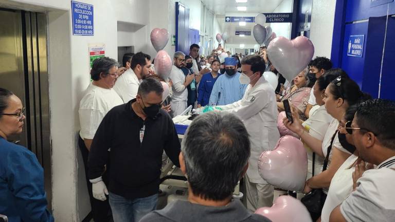 Brady Clarissa dona sus órganos y la despiden con honores en Hospital General de Culiacán