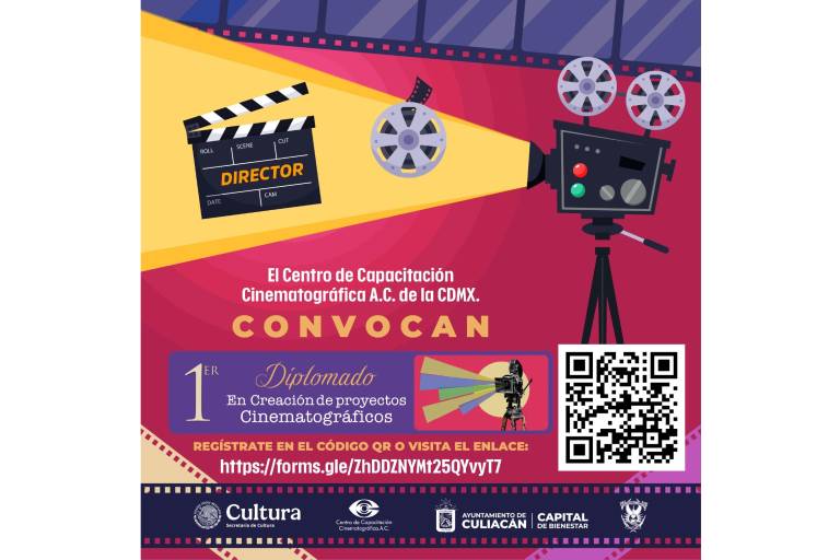 Convocan en Culiacán al primer diplomado en creación de proyectos cinematográficos