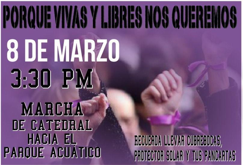 $!Habrá marcha en Culiacán el 8 de marzo para conmemorar el día de las mujeres