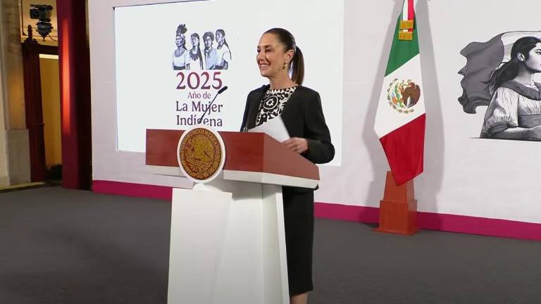 La Presidenta Claudia Sheinbaum reacciona a las primeras acciones del Presidente de Estados Unidos Donald Trump.