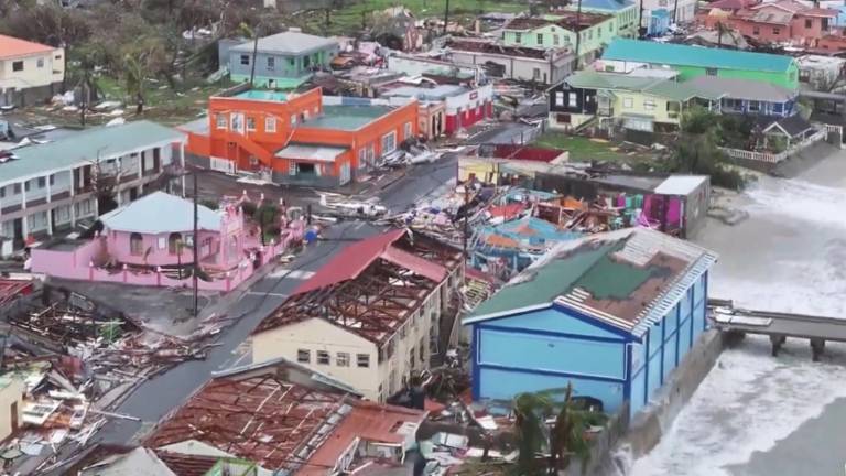 El Huracán ‘Beryl’ dejó al menos tres muertos en Granada, un País del Caribe.