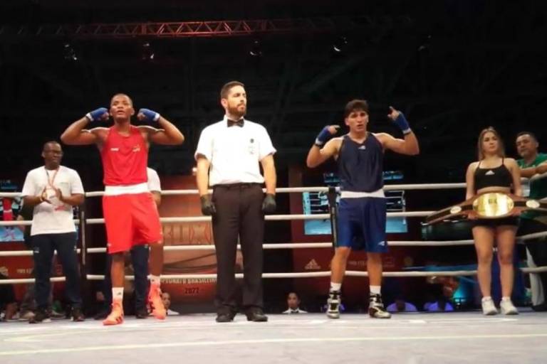 Sinaloenses Verde y Baltazar son subcampeones del Grand Prix Brasil de boxeo