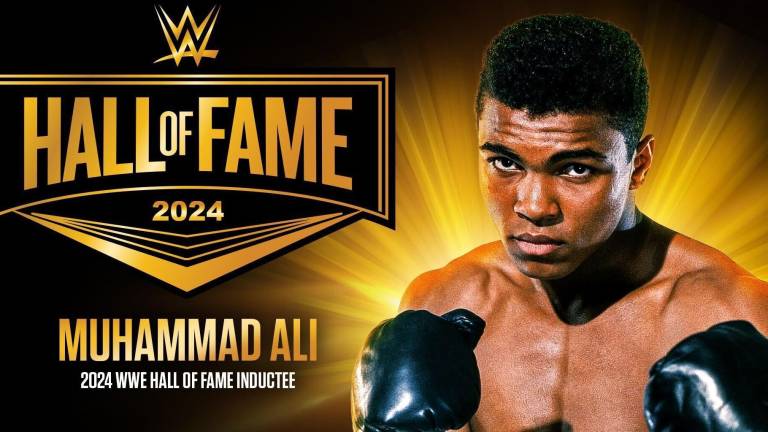 Muhammad Ali será uno de los nuevos miembros del Salón de la Fama de la WWE.