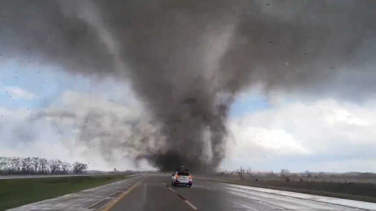 Uno de los tornados de Nebraska.