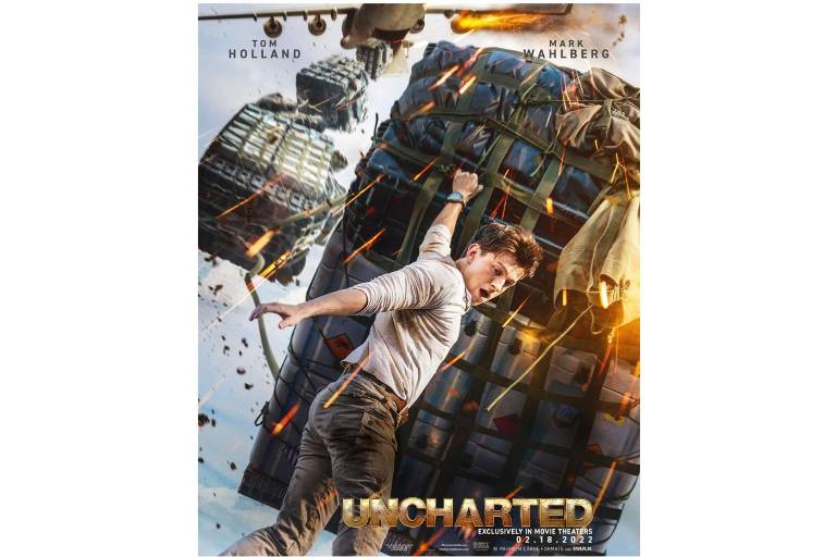 Estrenan póster de ‘Uncharted’, con Tom Holland